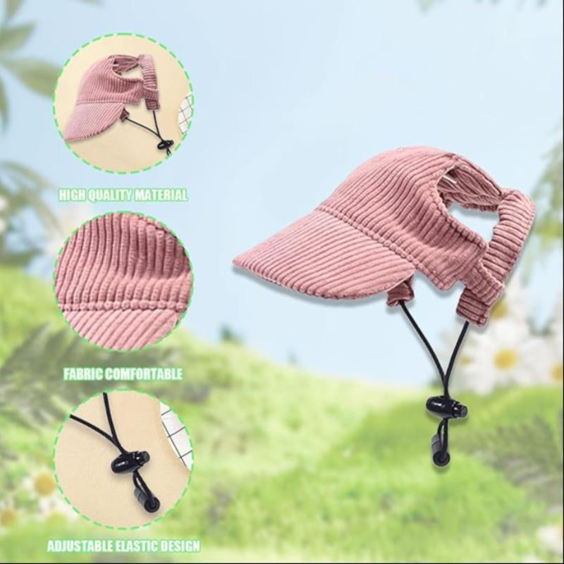 Pet Baseball Cap, Outdoor Sun Protection Pet Hat, Breathable Pet Headwear for Small Medium Large Dogs & Cats, Pet Supplies
