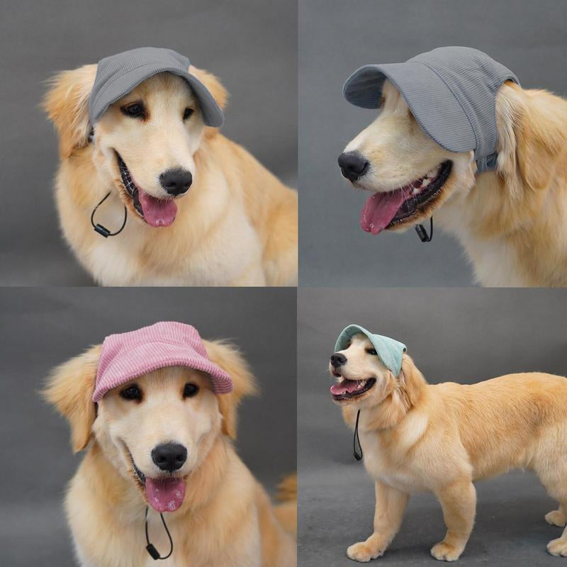 Pet Baseball Cap, Outdoor Sun Protection Pet Hat, Breathable Pet Headwear for Small Medium Large Dogs & Cats, Pet Supplies