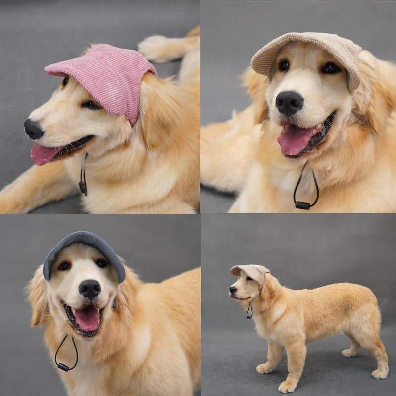 Pet Baseball Cap, Outdoor Sun Protection Pet Hat, Breathable Pet Headwear for Small Medium Large Dogs & Cats, Pet Supplies