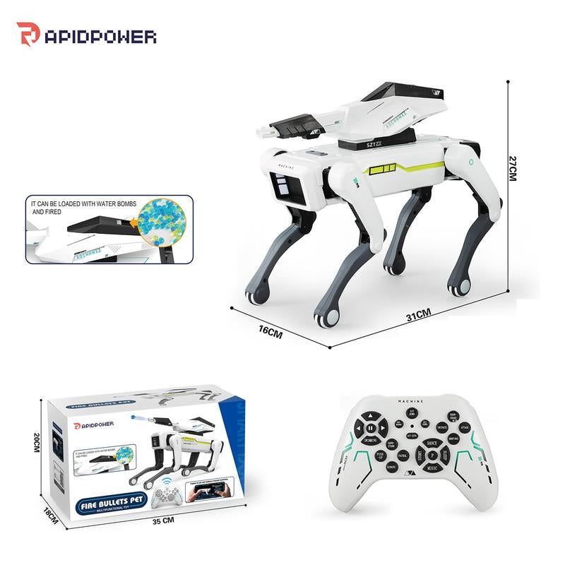 【Akeleo】Robot Dog, AI Smart Pet, Can Dance and Do Kung Fu, with App/Remote Control, Supports Motion Programming, an Ideal Gift for Children
