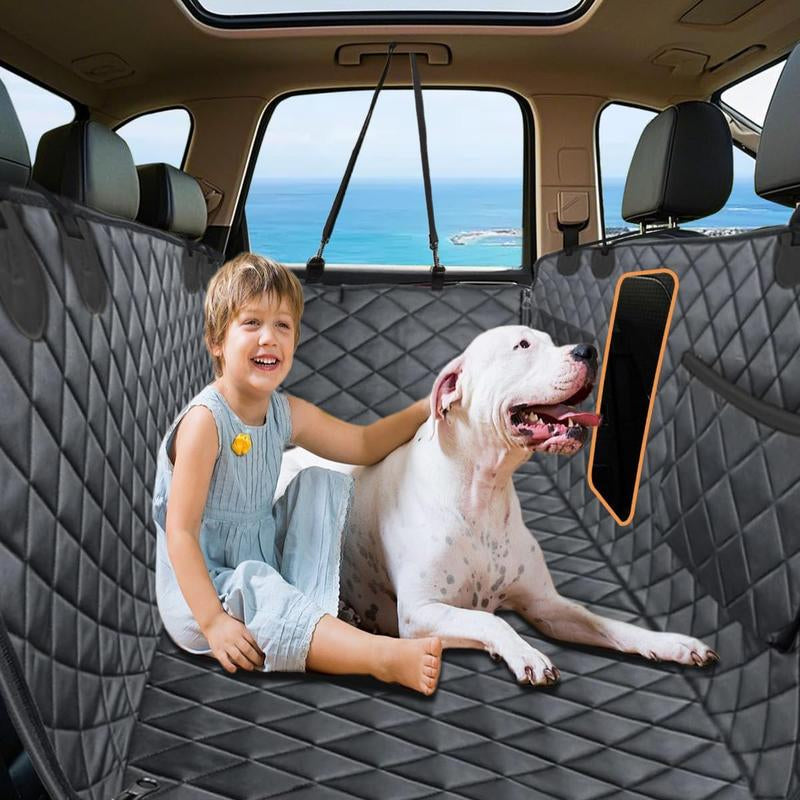 Nw 11Lbs Back Seat Extender for Dogs, Dog Car Seat Cover for Backseat Hard Bottom 100% Waterproof Dog Hammock for Car Suvs Truck