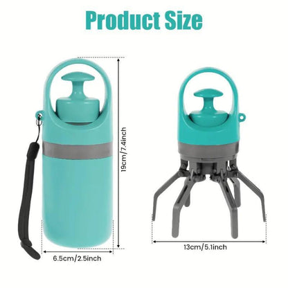 Portable Pet Poop Scooper, 1 Count Dog Waste Bag Holder, Pet Waste Bag Dispenser, Outdoor Dog Poop Scooper, Pet Supplies