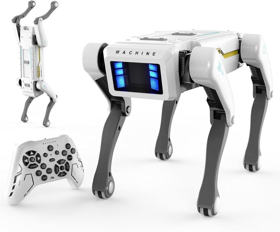【Akeleo】Robot Dog, AI Smart Pet, Can Dance and Do Kung Fu, with App/Remote Control, Supports Motion Programming, an Ideal Gift for Children