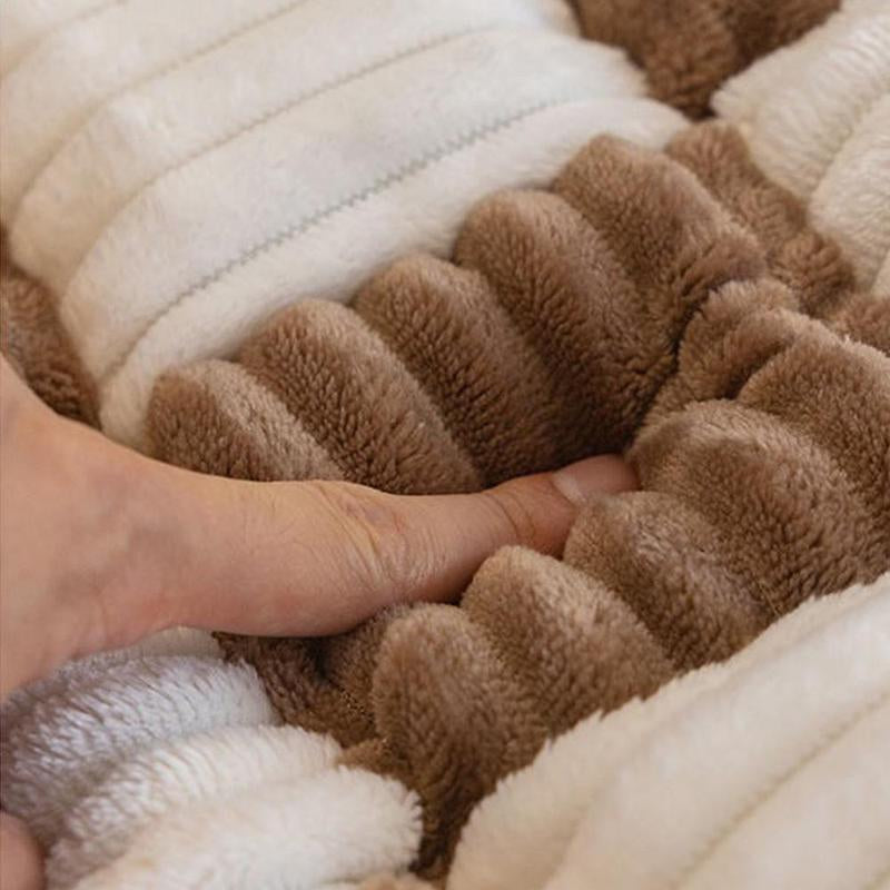 Plaid Pattern Pet Mat, Non-Slip & Soft & Comfortable Pet Sofa Mat, Pet Supplies for Indoor Use
