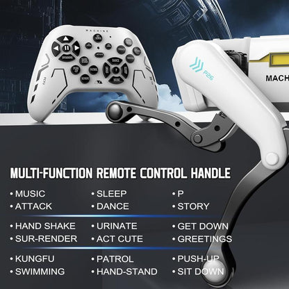 【Akeleo】Robot Dog, AI Smart Pet, Can Dance and Do Kung Fu, with App/Remote Control, Supports Motion Programming, an Ideal Gift for Children