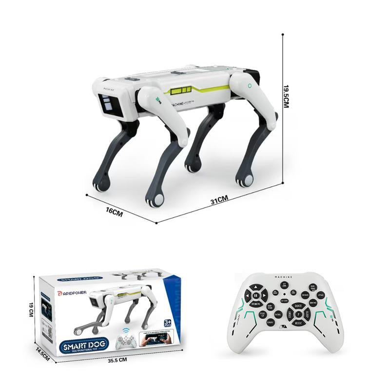 【Akeleo】Robot Dog, AI Smart Pet, Can Dance and Do Kung Fu, with App/Remote Control, Supports Motion Programming, an Ideal Gift for Children