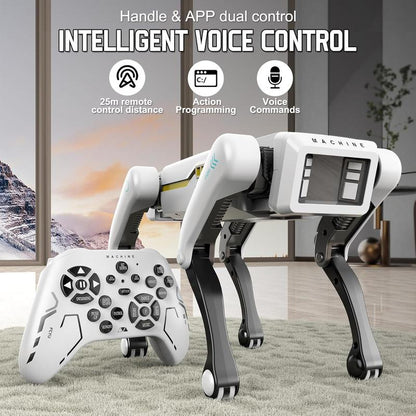 【Akeleo】Robot Dog, AI Smart Pet, Can Dance and Do Kung Fu, with App/Remote Control, Supports Motion Programming, an Ideal Gift for Children