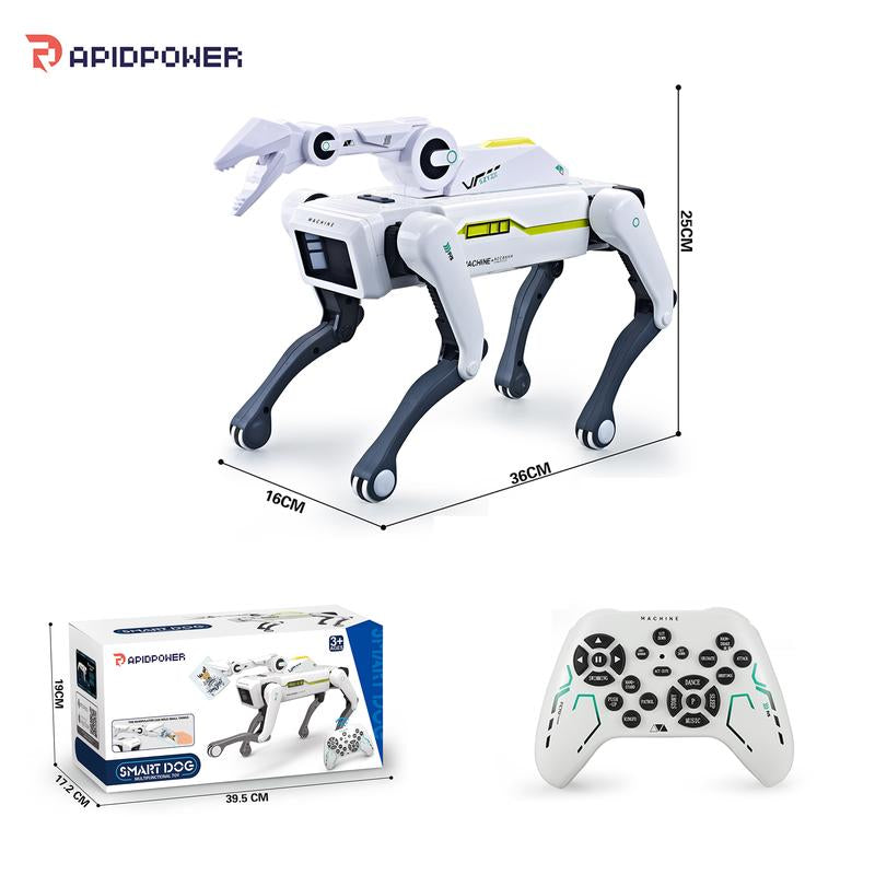 【Akeleo】Robot Dog, AI Smart Pet, Can Dance and Do Kung Fu, with App/Remote Control, Supports Motion Programming, an Ideal Gift for Children