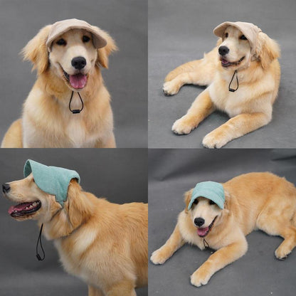 Pet Baseball Cap, Outdoor Sun Protection Pet Hat, Breathable Pet Headwear for Small Medium Large Dogs & Cats, Pet Supplies