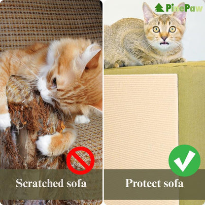 Cat Scratching Patches, Cat Scratcher Pads, Cuttable Wall Mounted Cat Scracher Mats, Protective Mat for Indoor Furniture, Pet Supplies, Wear-Resistant and Scratch Resistant